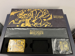 One Piece 2nd Anniversary Set JP NO PROMO - Only Box, Playmat, Sleeves, card box - Image 3
