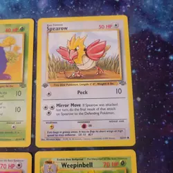 4x 1st Edition Jungle Set Card Pokemon CARDS TCG 1999 RARE VINTAGE Lot - Image 4