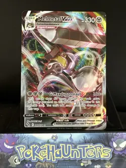 Pokemon Card Melmetal VMAX 048/078 Full Art Pokemon GO Near Mint - Image 1