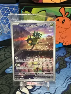 Teal Mask Ogerpon 123 Sv: Scarlet & Violet Promo Cards Holo - Image 1