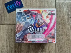 Gundam Card Game Newtype Rising GD01 Booster Box English Sealed - Image 1