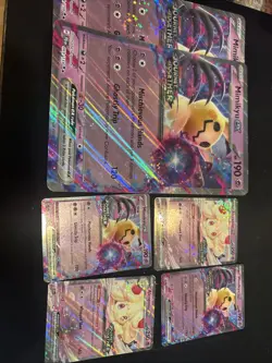 🔥2x🔥Alcremie ex & Mimikyu ex Journey Together Stamped Promo Cards plus Jumbos - Image 1