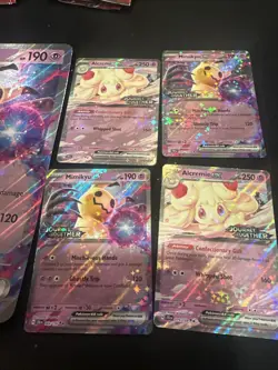 🔥2x🔥Alcremie ex & Mimikyu ex Journey Together Stamped Promo Cards plus Jumbos - Image 3