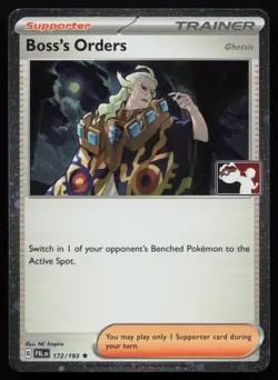 Pokemon Boss's Orders - 172/193 Prize Pack Series Cards Cosmo Holo Pack Fresh - - Image 1