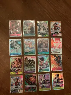 One Piece Japanese Card Lot - Image 1