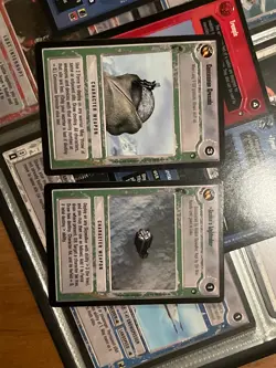 Star Wars CCG Complete Hoth Limited Black Border Set 162 Cards LP-NM - Image 5