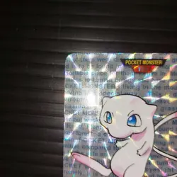 Pokemon Card Carddass Monsters Collection Mew That Time Item - Image 3