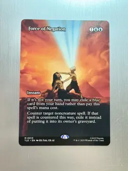 Force Of Negation - 13 - MTG Avatar: The Last Airbender - Borderless - Image 1