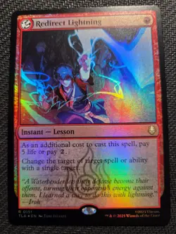 MTG Magic The Gathering -Redirect Lightning -R 0151 - NM - FOIL! 👀 - Image 1