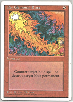 MTG - Red Elemental Blast - 4th Edition - Reg - ENG - NM - Image 1
