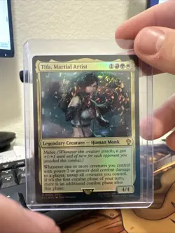 Tifa, Martial Artist Commander: Final Fantasy Foil MTG Magic The Gathering - Image 1