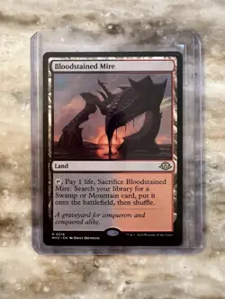 Bloodstained Mire Modern Horizons 3 MTG NM+ - Image 1