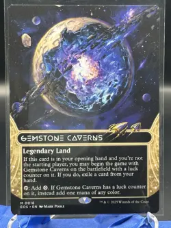 Gemstone Caverns (0016) (Borderless) Edge of Eternities: Stellar Sights Regular - Image 1