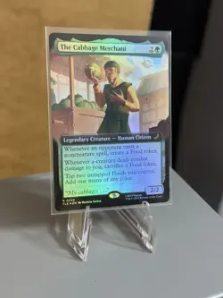 The Cabbage Merchant Extended Art Foil ATLA UB Magic The Gathering - Image 2