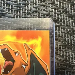 Pokemon Charizard Card #E6 Blue Topps - Image 3