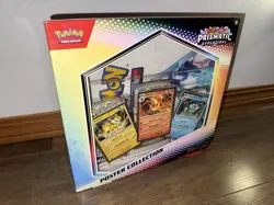Pokemon TCG: Scarlet & Violet-Prismatic Evolutions Poster Collection Box, New - Image 1