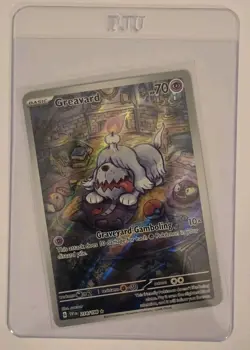 Pokemon TCG Greavard IR 214/198 Scarlet and Violet Base Set NM - Image 4