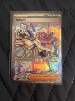 Pokemon TCG Miriam Scarlet & Violet Base Set Holo Card 251/198 - Image 1