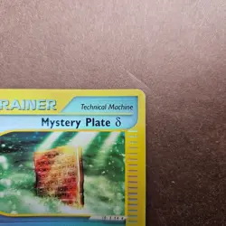 Mystery Plate Delta 136/144 Pokemon Skyridge Reverse Holo Card - MP - Image 3
