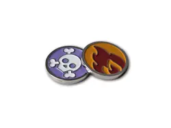 Pokemon TCG Poison Burn Status Condition Coin - Image 1