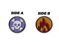 Pokemon TCG Poison Burn Status Condition Coin - Image 2