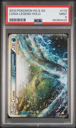 Lugia Legend Holo PSA 9 2010 Pokemon Heartgold & Soulsilver #113 - Image 1