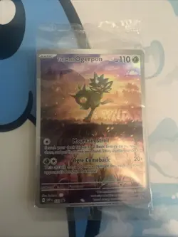 Pokemon TCG, Teal Mask Ogerpon SVP 123 - Black Star Promo SEALED - Image 1