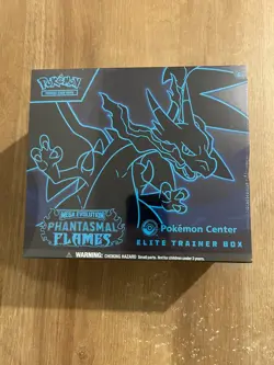 Phantasmal Flames pokemon center ETB - BRAND NEW AND UNOPENED - In Hand - Image 1