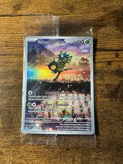 Pokemon Teal Mask Ogerpon Sealed Twilight Masquerade Promo #123 - Image 1