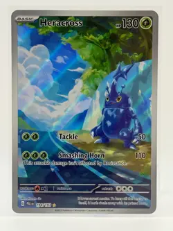 2023 Near Mint Pokemon Heracross IR 194/193 Sv02: Paldea Evolved NM - Image 1
