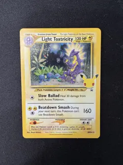 Light Toxtricity - Pokemon TCG - SWSH137 Celebrations Promo - Image 1