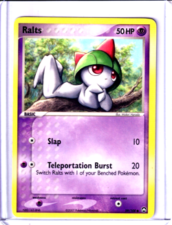 Pokemon TCG:Ralts Common Power Keepers 59/108 LP - Image 1