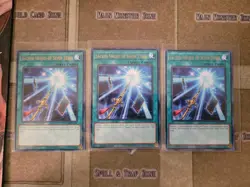YUGIOH 3X SACRED SWORD OF SEVEN STARS MAGO-EN150 RARE 1ST ED NM - Image 1