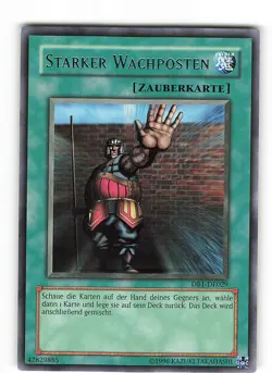 Yugioh STARKER WACHPOSTEN , db1-de029 Rare deutsch Near Mint - Image 1