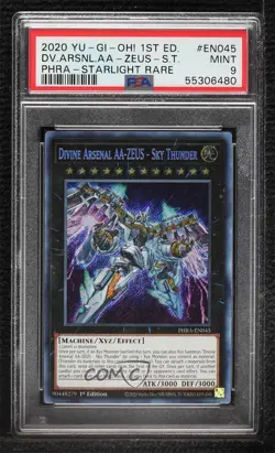 Starlight Rare - Divine Arsenal AA-ZEUS Sky Thunder 1st Ed. YuGiOh Phantom Rage - Image 1