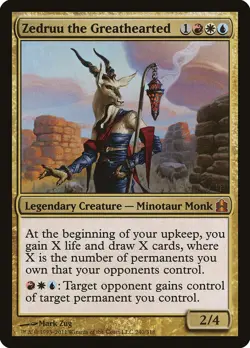 Zedruu the Greathearted Commander HEAVILY PLD Mythic Rare CARD ABUGames - Image 1