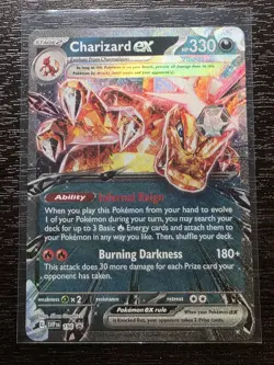 Charizard ex 196 Sv: Scarlet & Violet Promo Cards Holo - Image 2