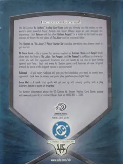 2004 Upper Deck BATMAN VS THE JOKER Trading Card Game 2-Player Starter Set lot - Image 2