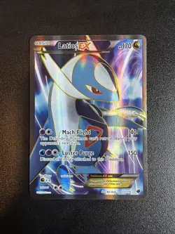 Pokemon Latios EX Full Art Holo Rare Card Plasma Freeze 113/116 - Image 1