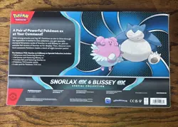 Pokemon Trading Card Game Snorlax ex and Blissey ex Special Collection Box - Image 2