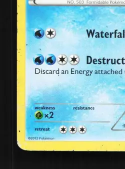 Samurott 41/149 HP Boundaries Crossed English Pokemon Card TCG - Image 2