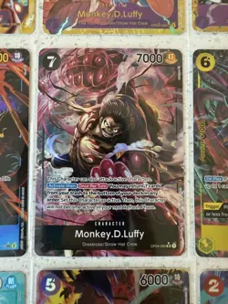 One Piece TCG Parallel Alt Art SR LOT of 20 Cards English Mixed Sets NM - Luffy - Image 4