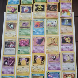 Vintage Pokemon Card Lot (40 Cards) -Team Rocket, Gym Heroes, Base/Fossil/Jungle - Image 3