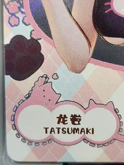 Tatsumaki Femme Fatale Card Goddess Story Anime Waifu CAT CAT-06 - Image 2