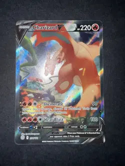 Charizard V Holo - F 154/172 - Brilliant Stars (ENG) - Pokemon Card (NM) - Image 1