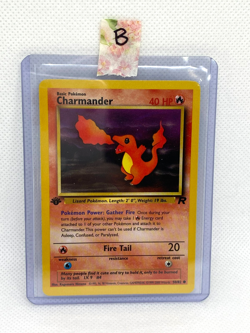 Charmander Rocket Set 50/82 First Edition Pokemon Trading Card - Image 4