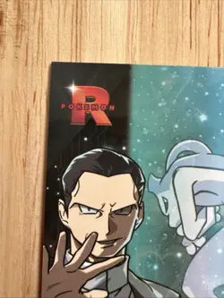 Giovanni & Mewtwo In Lab Rocket Team Card Database Cracked Ice Holo NM/MT Rare - Image 2