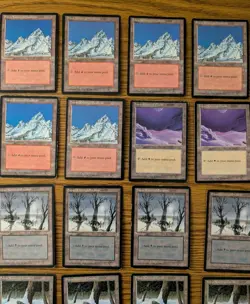 Ice Age Basic Land lot of 35 (Plains, Swamp, Mountain, And Forest) - Image 4