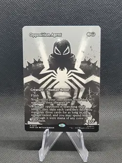 2025 Magic The Gathering Spiderman Opposition Agent #0019 Borderless Non-Foil - Image 1