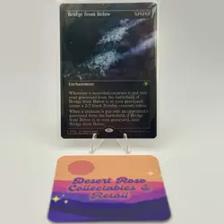 MTG Bridge from Below Borderless 3 The Lost Caverns of Ixalan SPG rare Foil NM+ - Image 1